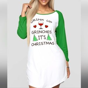 Drink up grinches it’s Christmas dress
